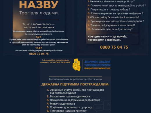 18 жовтня — Європейський день боротьби з торгівлею людьми